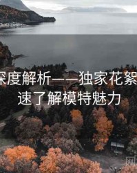 秀人网深度解析——独家花絮曝光·快速了解模特魅力
