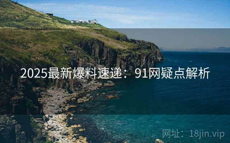 2025最新爆料速递：91网疑点解析